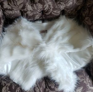 Bridal Fur Cape